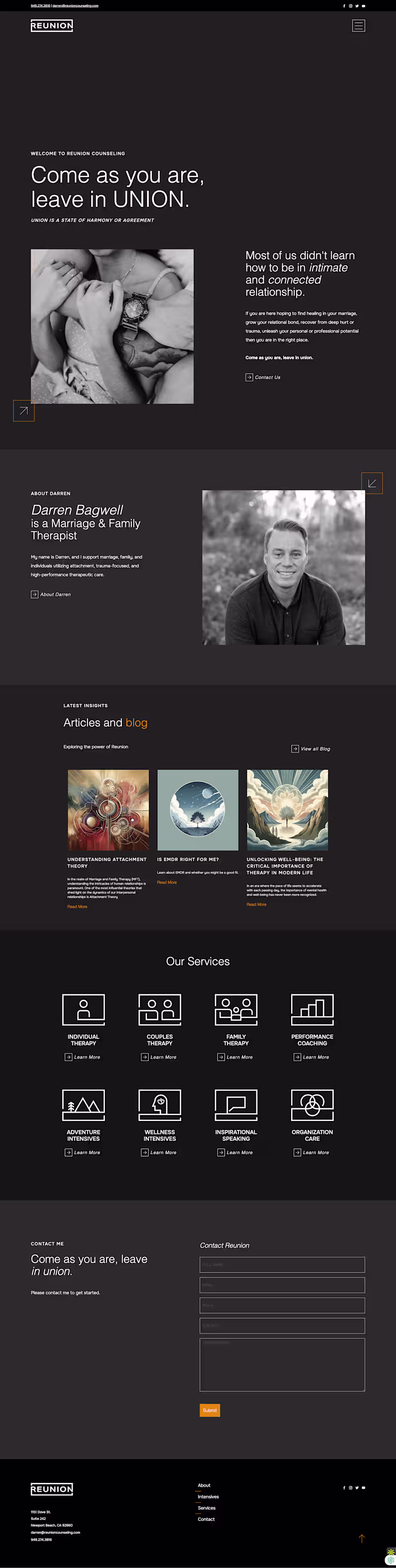 Cover image for Reunion Counseling