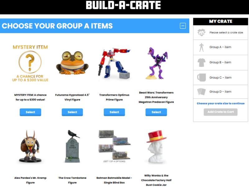 Cover image for Build-A-Crate Website/Product Launch