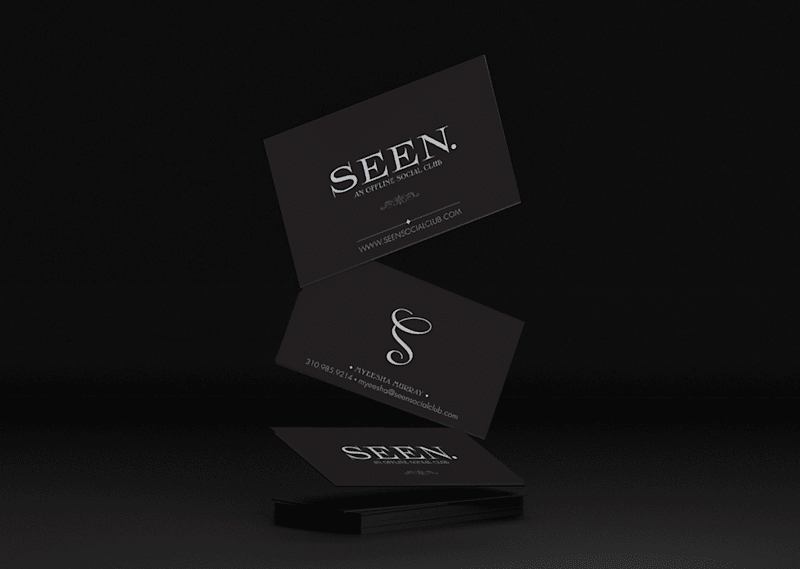 Cover image for SEEN SOCIAL CLUB: BRAND DEV., STRATEGY & DESIGN 