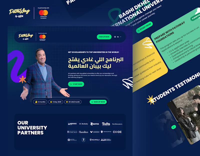 Cover image for ALX Morocco Landing page
