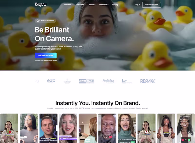 Cover image for Webflow SaaS Website for AI Teleprompter & Video Editing