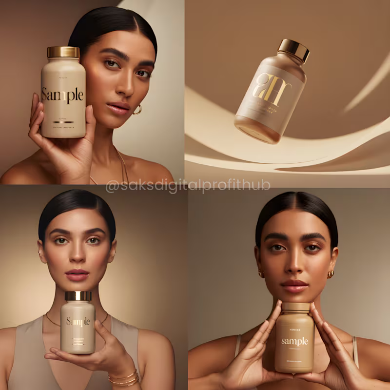 Cover image for 📦 Product Visual Design | Wellness Supplement Branding. The...