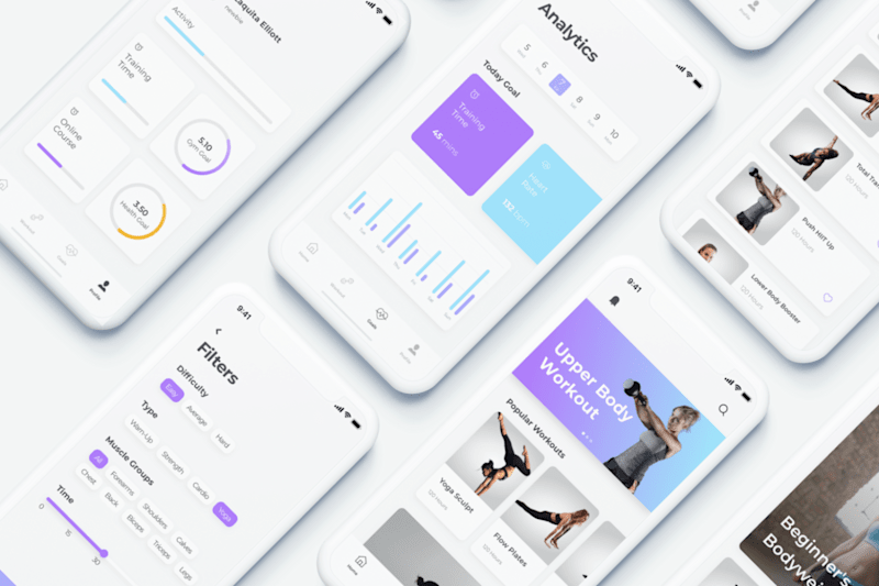 Cover image for Run&Fit Fitness App UI Kit