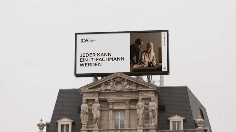 Cover image for Brand Identity for German online IT school