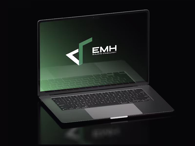 Cover image for brand identity design for EMH consultant