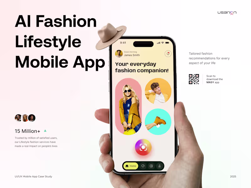 Cover image for AI Fashion Lifestyle App Masy