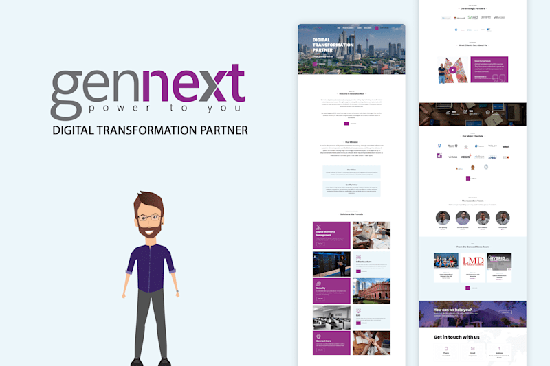 Cover image for Gennext Website Revamp