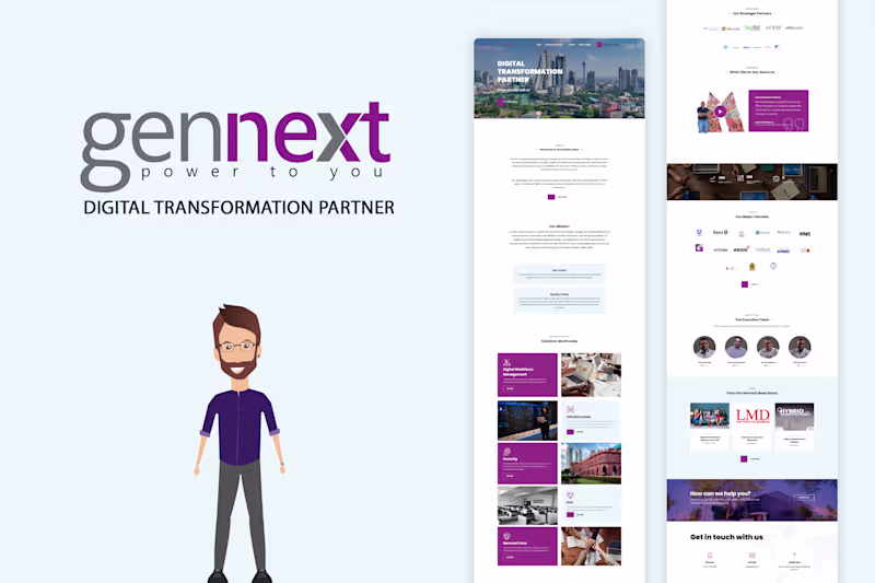 Cover image for Gennext Website Revamp