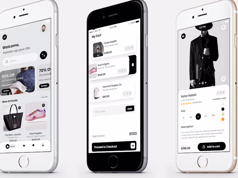 Cover image for Mobile App UI UX Design