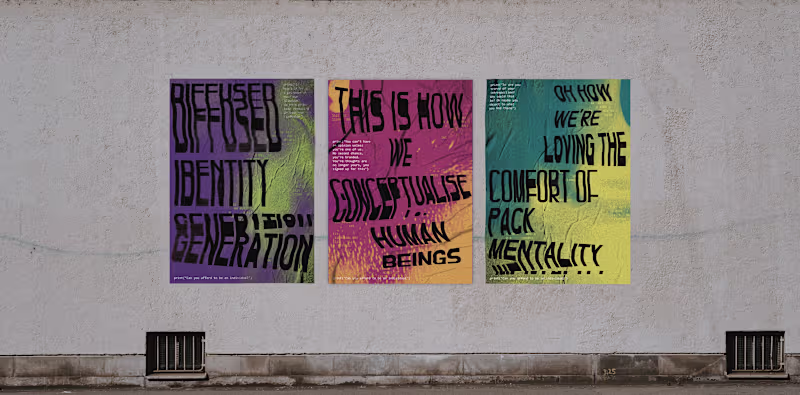 Cover image for 'Can you afford to be an individual?' AR poster series