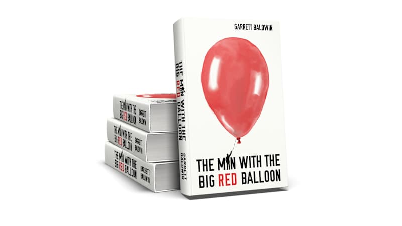 Cover image for Book Cover Design for "The Man With The Big Red Balloon"