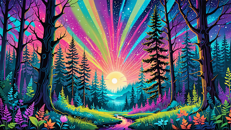 Cover image for  AI Generated Landscapes

