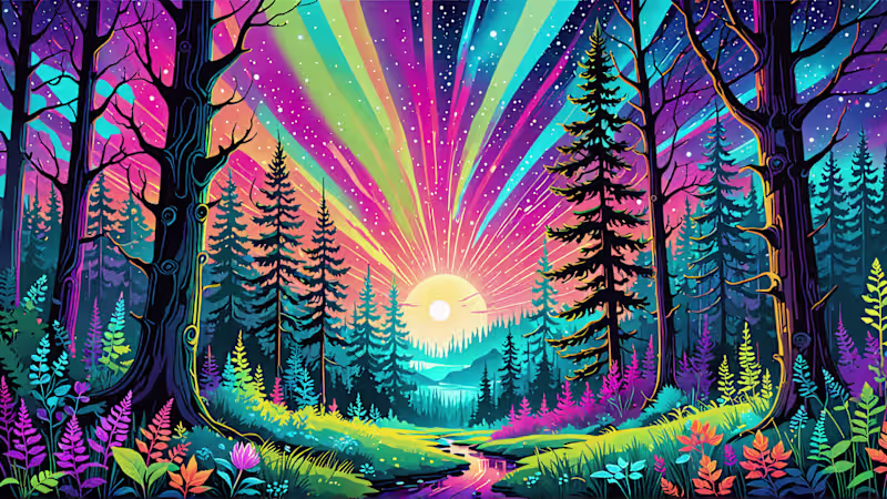 Cover image for  AI Generated Landscapes
