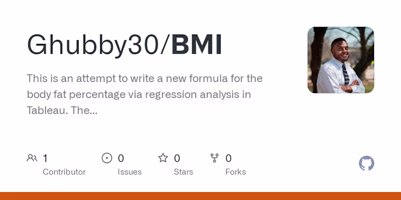 Cover image for Ghubby30/BMI