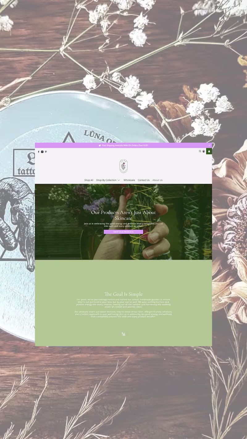 Cover image for Luna Botanika - Shopify Store