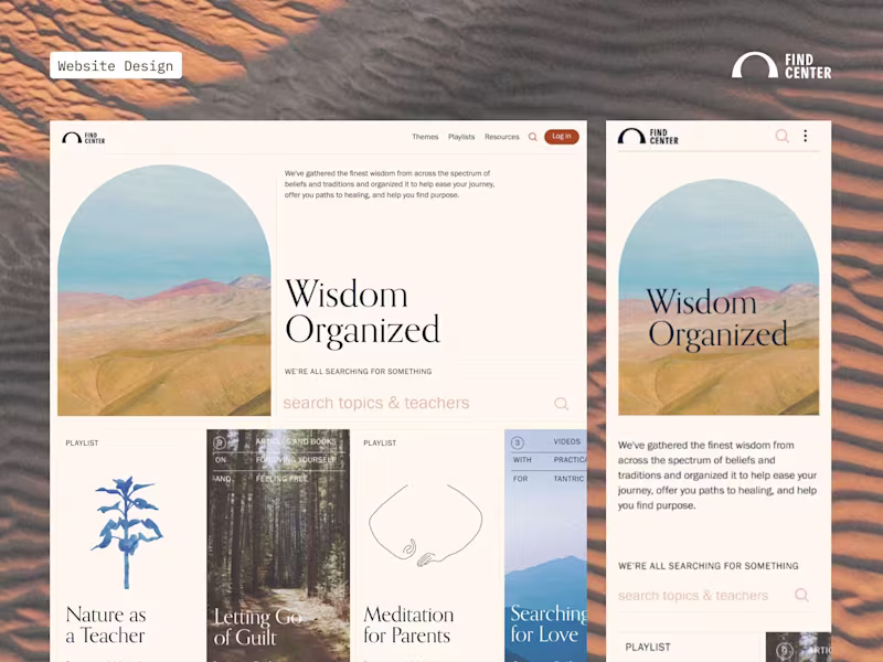 Cover image for Wellness & Wisdom App