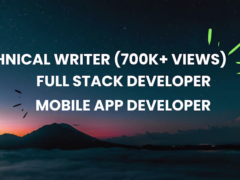 Cover image for Application Development & Technical Writing