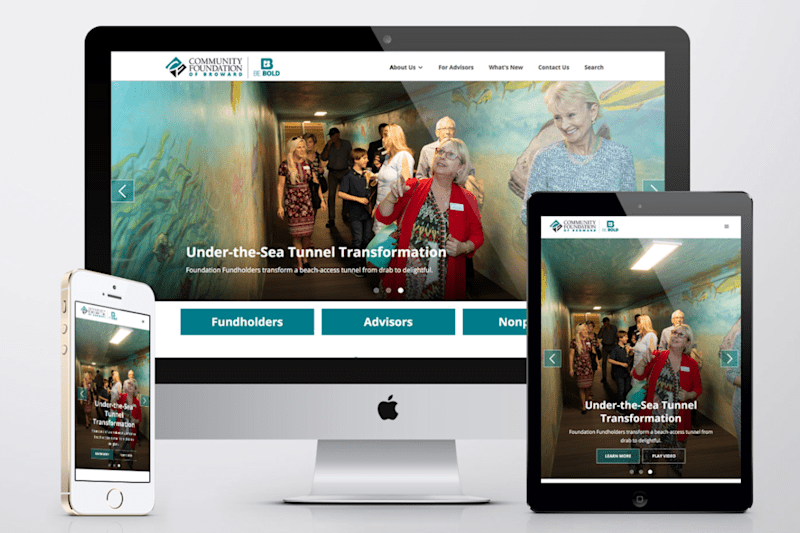 Cover image for Community foundation of Broward Relaunch