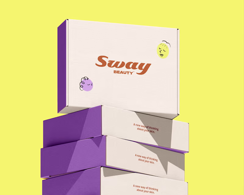 Cover image for Sway Beauty (Brand Identity + Packaging)