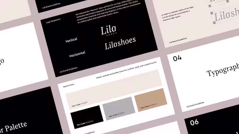 Cover image for Lilashoes Brand Guidelines