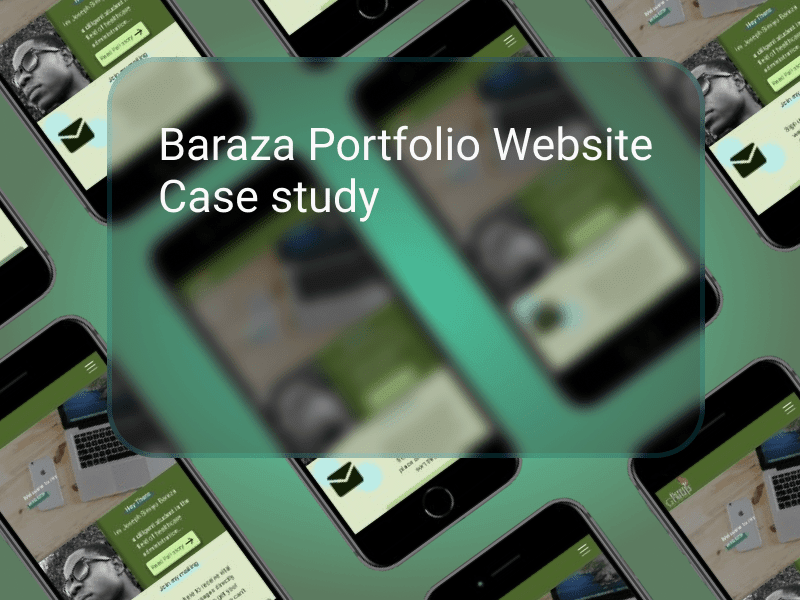 Cover image for Baraza Inc portfolio ux/ui design case study