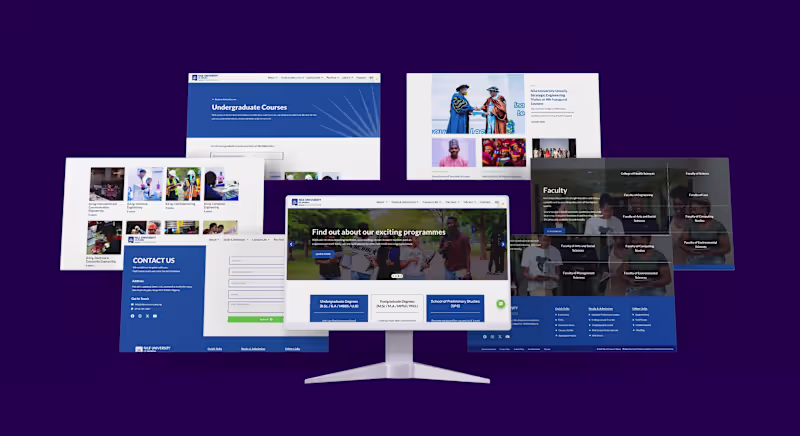 Cover image for Nile University Website Design & Development