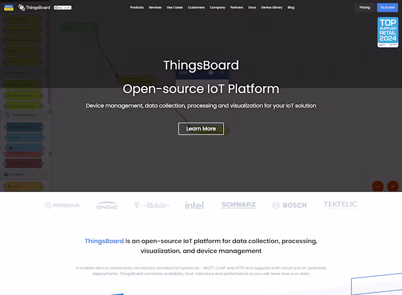 Cover image for IoT Dashboard & Device Platform
