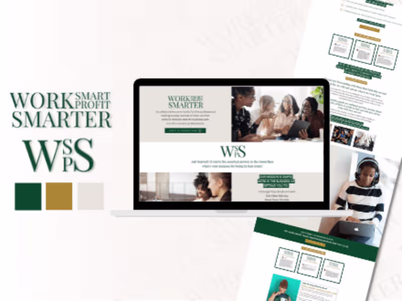 Cover image for Brand & Website Design