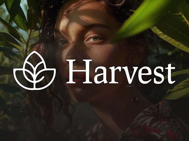 Cover image for Brand Identity for Harvest – Where Nature Meets Design