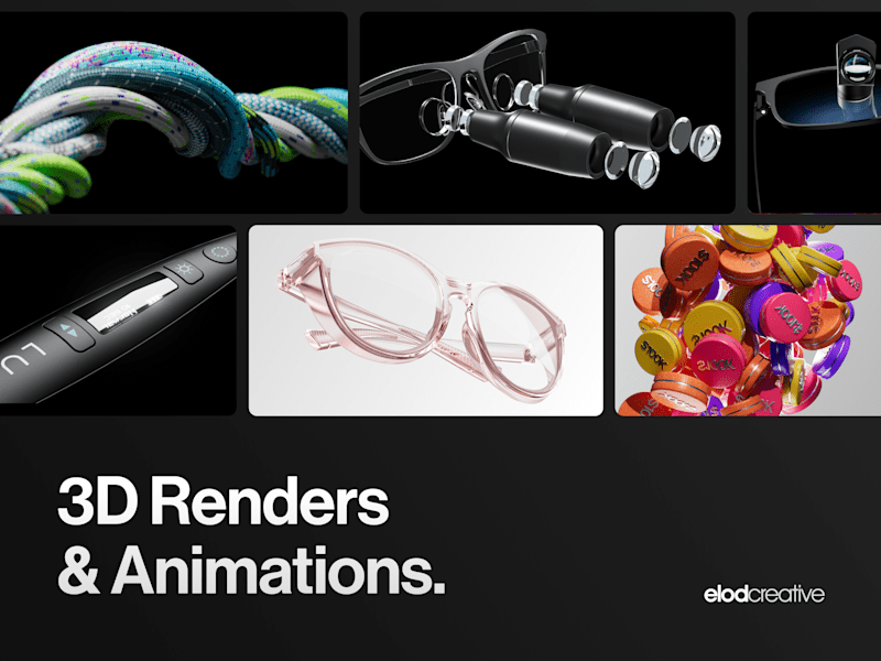 Cover image for 3D Renders & Animations.