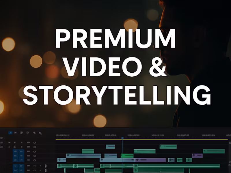 Cover image for Cinematic Storytelling Through Trailers & Sizzle Reels