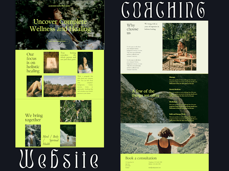 Cover image for A Perfect Unforgettable Canva Website Design for Coaches 