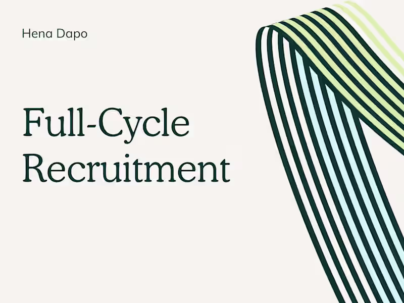 Cover image for Full-Cycle Recruitment