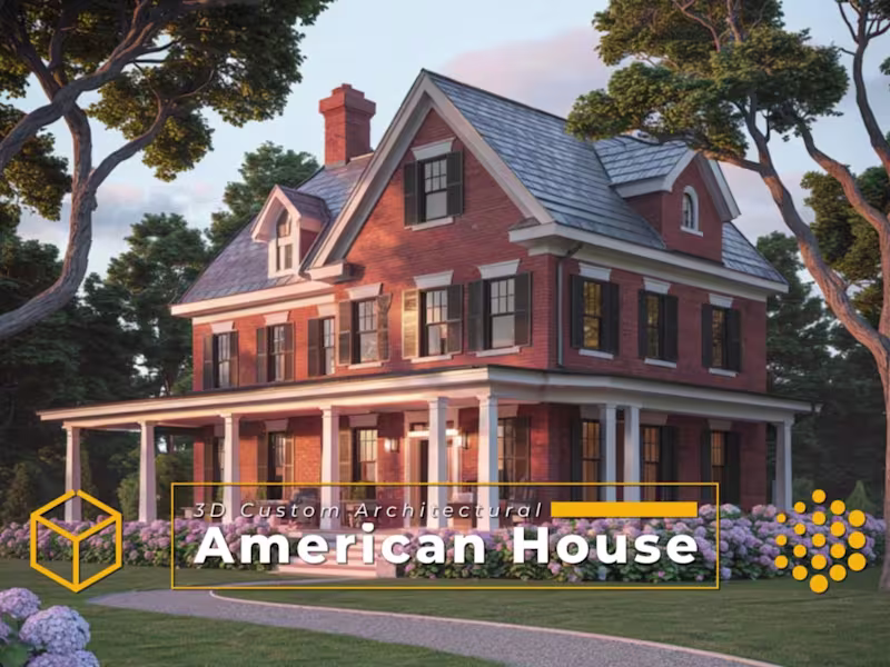 Cover image for 3D visuals, animations and architectural renderings