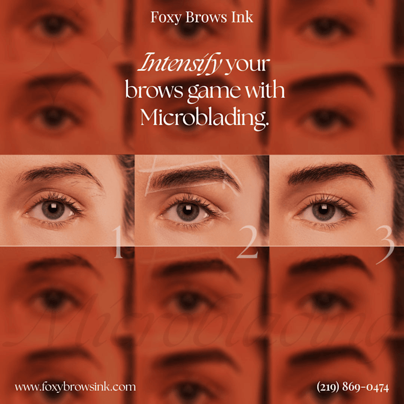 Cover image for Foxy Brows Ink | Social Media