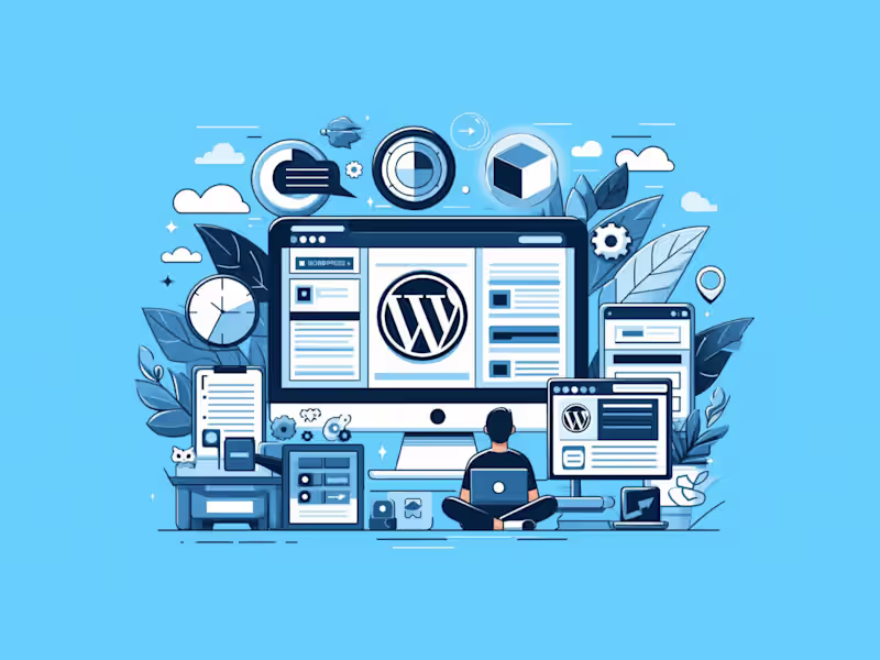 Cover image for I will develop. update and design  WordPress websites