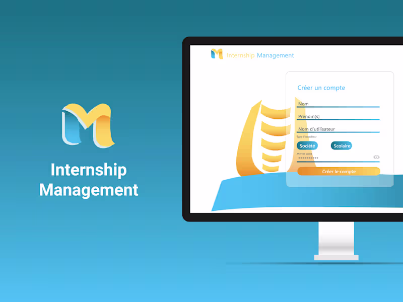 Cover image for Intership Management