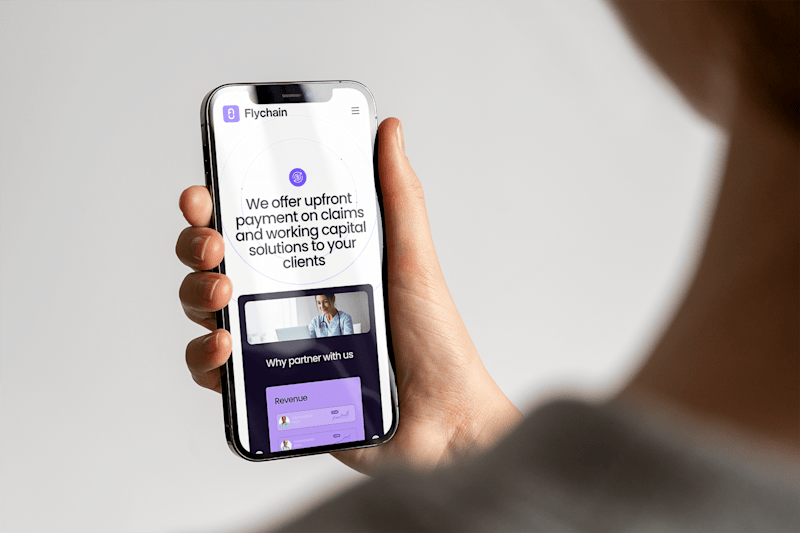 Cover image for Flychain: Fast Webflow build helped secure first seed round