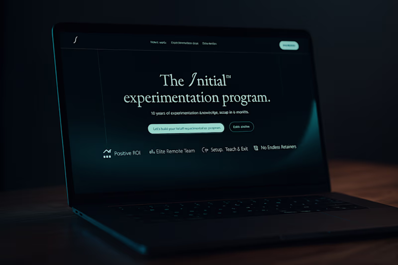 Cover image for Framer Landing Page Design and Development
