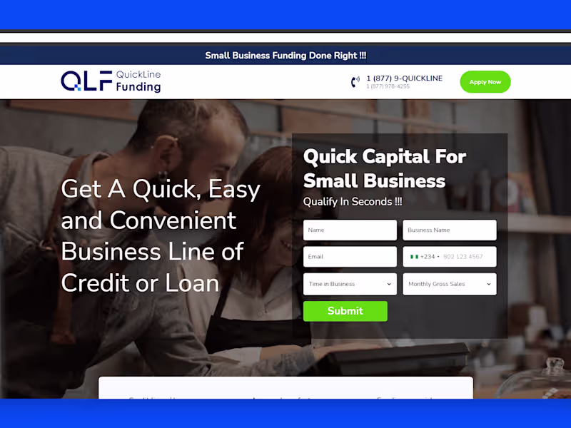 Cover image for Quick Line Funding