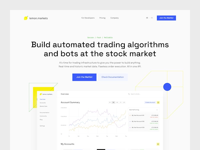 Cover image for lemon.markets [website / product]