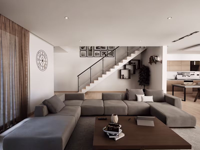 Cover image for I will create a realistic architectural interior render