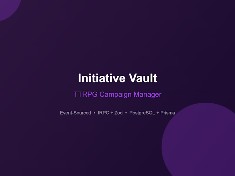 Cover image for Gelatinous Vault — TTRPG Campaign Manager