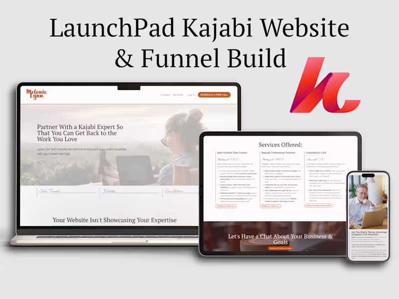 Cover image for Get Your Business Launched in 4 Weeks! LaunchPad Website Build.