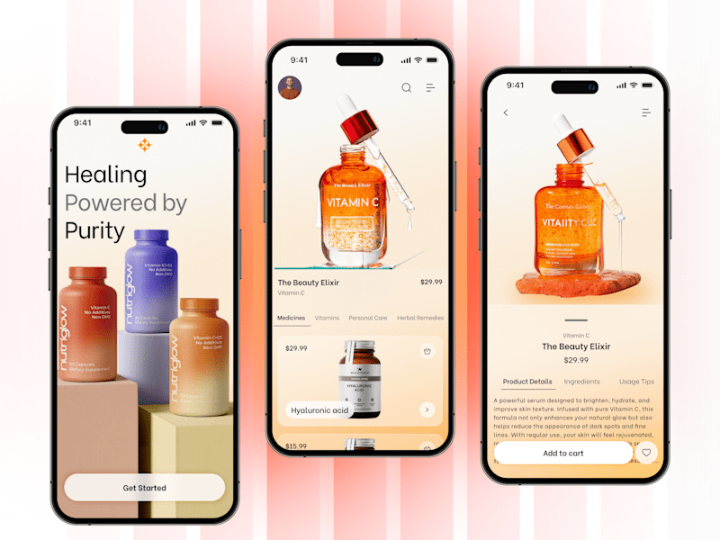 Cover image for Beauty Product App concept UI