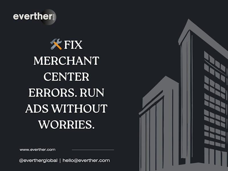 Cover image for Google Merchant Center Setup, Suspension Fix & Feed Optimization