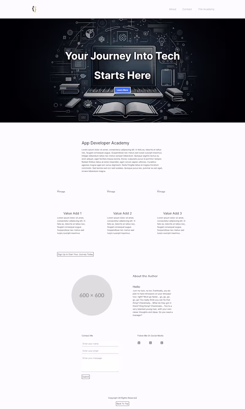 Cover image for Client Project: Software Education Program Website