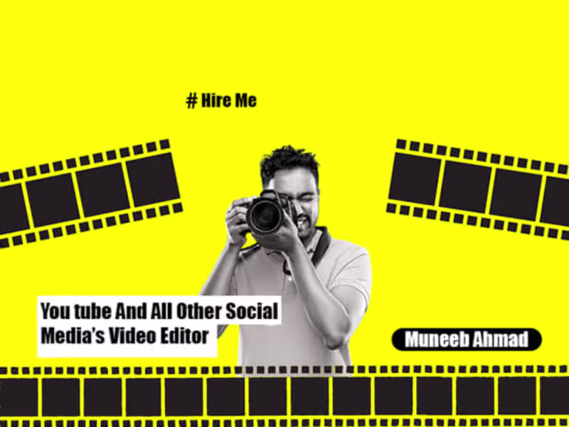Cover image for You will get a professional Social media video editor service