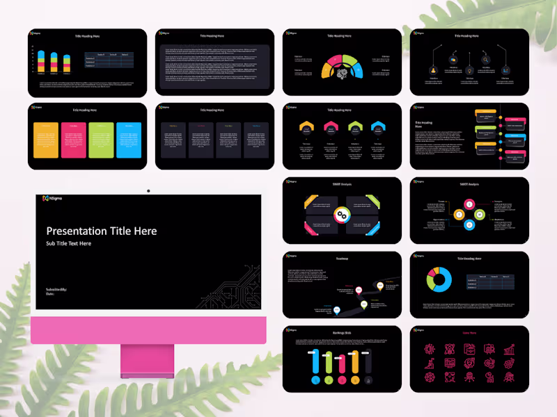 Cover image for PowerPoint Template Design