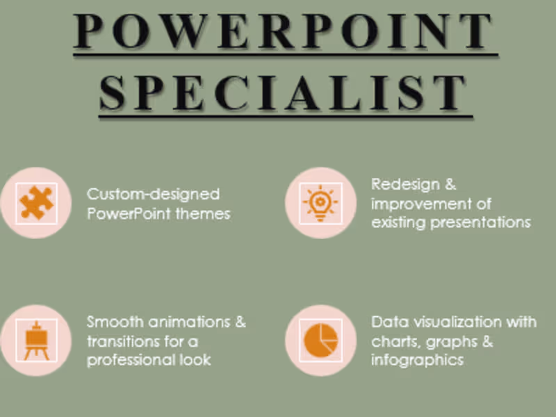 Cover image for I will design a superior and modern PowerPoint presentation